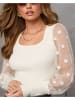 LA Angels Bluse in Creme