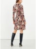 LA Angels Kleid in Schwarz/ Creme/ Rot