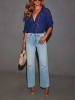 LA Angels Bluse in Dunkelblau
