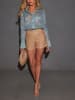LA Angels Bluse in Hellblau
