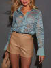 LA Angels Bluse in Hellblau