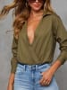 LA Angels Bluse in Khaki