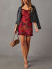 LA Angels Jurk rood/zwart