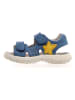 Naturino Leder-Sandalen "Dock" in Blau
