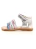 Naturino Leren sandalen "Rubino" zilverkleurig