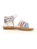 Naturino Leren sandalen "Rubino" zilverkleurig
