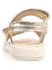 Naturino Leren sandalen goudkleurig
