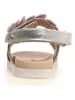 Naturino Leder-Sandalen "Cipria" in Silber