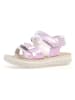 Naturino Leder-Sandalen "Kimama" in Weiß/ Lila