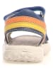 Naturino Leder-Sandalen "Doba" in Blau/ Orange