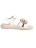 Naturino Leder-Sandalen "Cipria" in Weiß