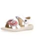 Naturino Leder-Sandalen "Cipria" in Weiß