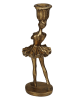 Kersten Kaarshouder "Ballerina" goudkleurig - (H)28 x Ø 9 cm