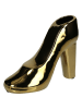 Kersten Vaas "Shoe" goudkleurig - (B)17 x (H)21 x (D)9 cm