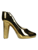 Kersten Vaas "Shoe" goudkleurig - (B)17 x (H)21 x (D)9 cm