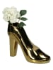 Kersten Vaas "Shoe" goudkleurig - (B)17 x (H)21 x (D)9 cm