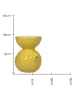 Kersten Kaarshouder "Lemon" geel - (H)10 x Ø 7 cm