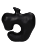 Kersten Vaas "Irregular" zwart - (B)23 x (H)24 x (D)8 cm