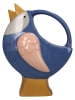 Kersten Vaas "Bird" blauw/lichtroze - (B)18 x (H)24 x (D)10 cm