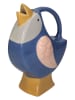 Kersten Vase "Bird" in Blau/ Rosa - (B)18 x (H)24 x (T)10 cm