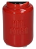 Kersten Vaas "Nail Polish" rood - (H)19 x Ø 7 cm