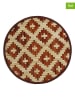 Kersten 6er-Set: Tischsets in Braun/ Beige - Ø 35 cm