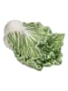 Kersten Decoratief figuur "Pak Choi" groen/wit - (B)16 x (H)8,5 x (D)7,5 cm