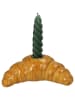 Kersten Świecznik "Croissant" w kolorze jasnobrązowym - 16,4 x 5,6 x 9 cm