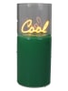 Kersten Decoratieve ledlamp "Cool" groen - (H)15 x Ø 6,5 cm