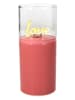 Kersten Dekoracyjna lampa LED "Love" w kolorze czerwonym - wys. 15 x Ø 6,5 cm