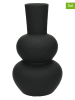 Kersten Wazony (2 szt.) w kolorze czarnym - wys. 20 x Ø 11 cm