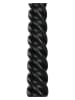 Kersten 2-delige set: staafkaarsen zwart - 2x 4 stuks