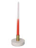 Kersten 2-delige set: staafkaarsen rood - 2x 4 stuks