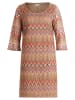 Vera Mont Kleid in Hellbraun/ Orange