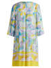Vera Mont Kleid in Hellblau/ Gelb/ Lila