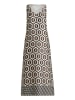 Vera Mont Kleid in Beige/ Creme/ Dunkelbraun