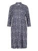 Vera Mont Jurk donkerblauw/wit