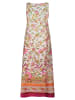 Vera Mont Jurk crème/roze/oranje