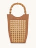 JW PEI Henkeltasche "Fei" in Hellbraun - (B)14 x (H)18,5 x (T)5,5 cm