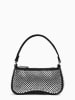 JW PEI Schultertasche "Eva" in Schwarz - (B)20 x (H)11 x (T)4,5 cm