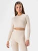 Carpatree Trainingsshirt "Allure" in Beige