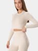 Carpatree Trainingsshirt "Allure" in Beige