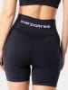 Carpatree Trainingsshorts "Yasmine" in Schwarz