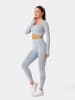 Carpatree Trainingsshirt "Yasmine" in Grau