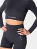 Carpatree Koszulka sportowa "Allure" w kolorze antracytowym