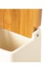 Homla Voorraadpot "Lipper" crème/lichtbruin - (B)11,5 x (H)10 cm