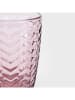 Homla Glas "Lunnis" in Rosa - 250 ml