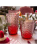 Homla Glas "Lunnis" in Rosa - 250 ml