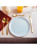 Homla 16tlg. Edelstahl-Besteckset "Abele" in Gold