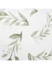 Homla Kussenhoes "Pistacio" wit/groen - (L)45 x (B)45 cm